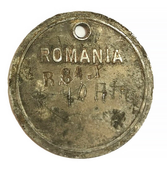 Romanian dogtag / from Stalingrad