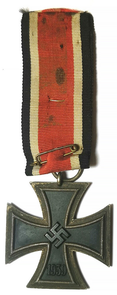 Iron Cross 2nd class with original ribbon / from Feodosia
