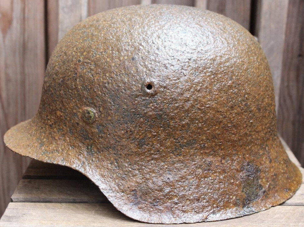 German helmet M42 / from Koenigsberg