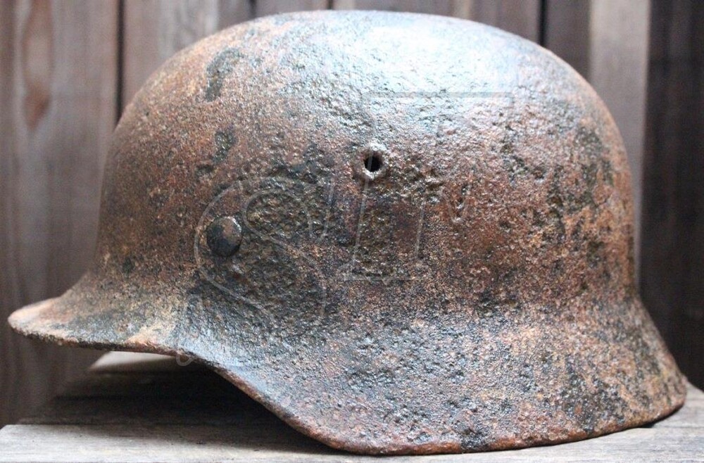 German helmet М40 from Koenigsberg