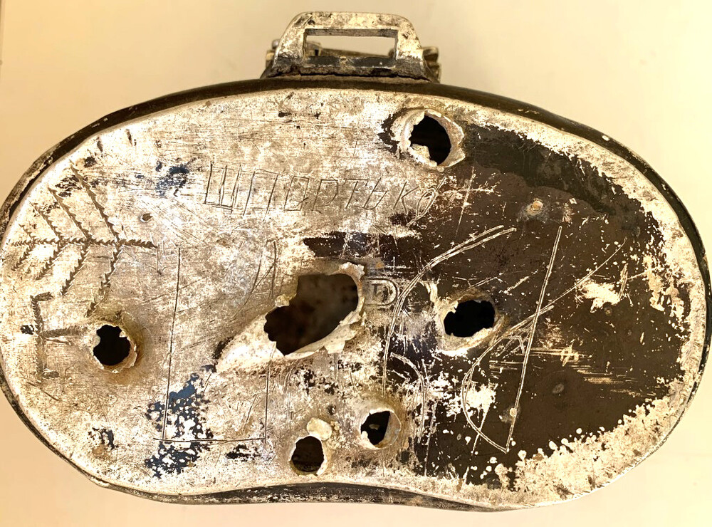 Soviet mess tin / from Novgorod
