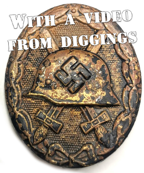Black wound badge / from Stalingrad