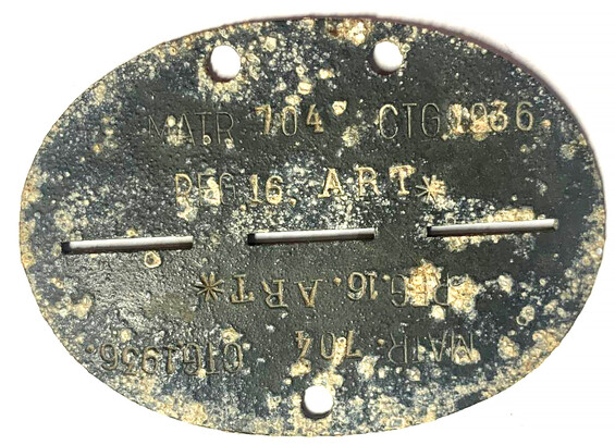 Romania Dogtag / from Stalingrad