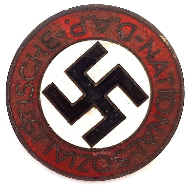 Party Badge of NSDAP / from Stalingrad