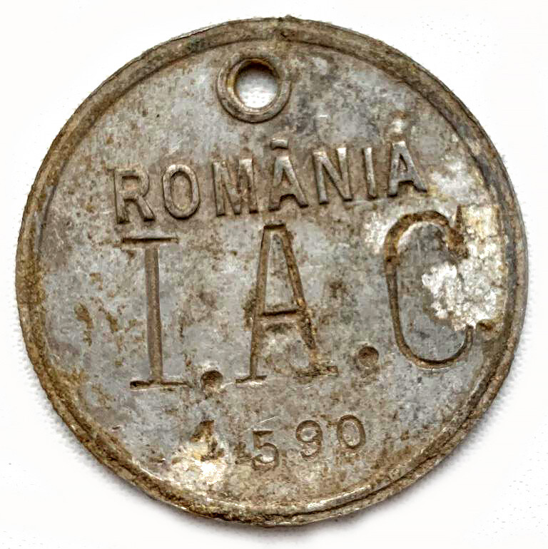 Romanian Dogtag / from Stalingrad