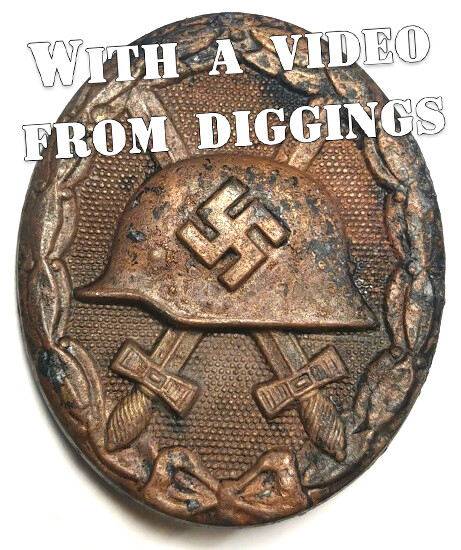 Black wound badge / from Stalingrad