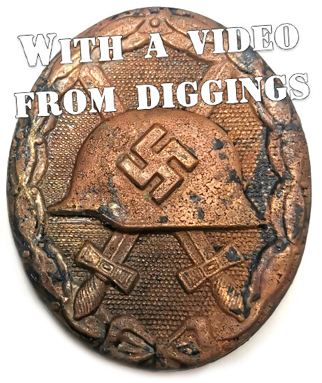 Black wound badge / from Stalingrad
