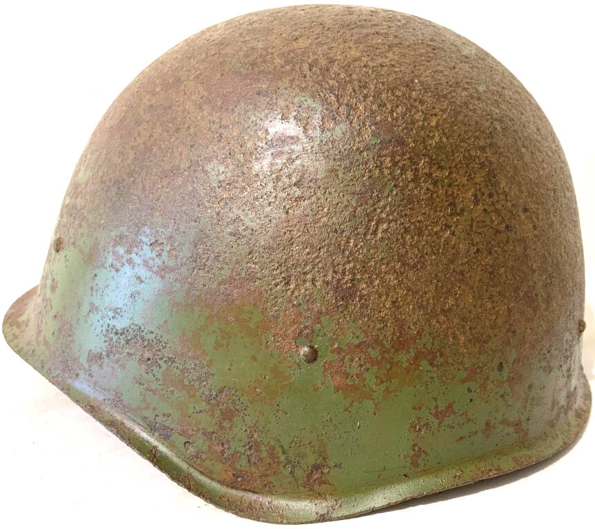 Soviet helmet SSh40 / from Stalingrad