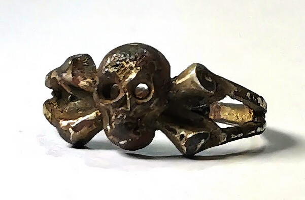 German skull ring / from Smolensk