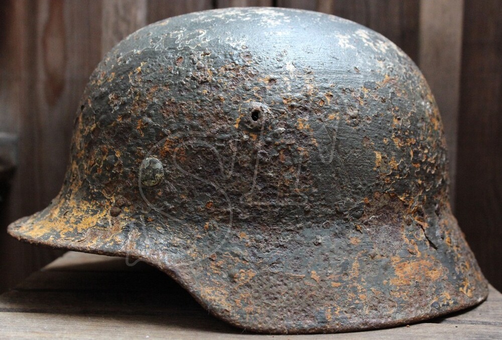 German helmet М35 from Stalingrad