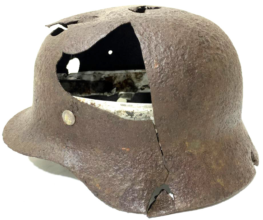 German helmet M35 / from Novgorod