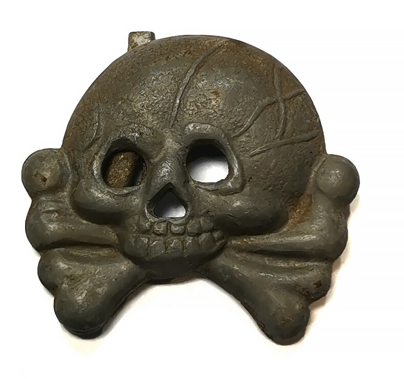 Panzer collar tab skull / Stalingrad