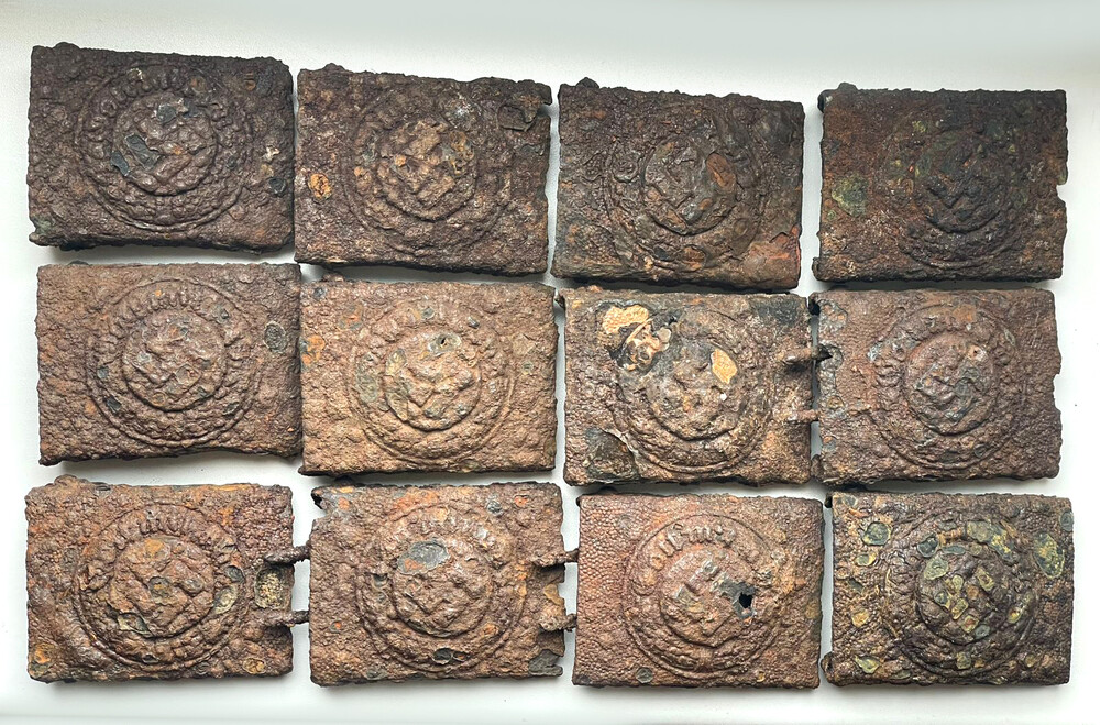 Iron Ordnungspolizei belts buckles / from Konigsberg