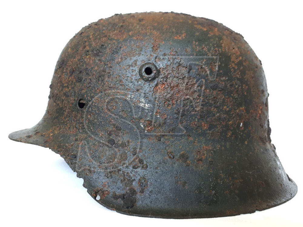 German helmet М42 from Sevastopol