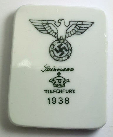 Refrigerator magnet from the dishes of the Deutsches Reich
