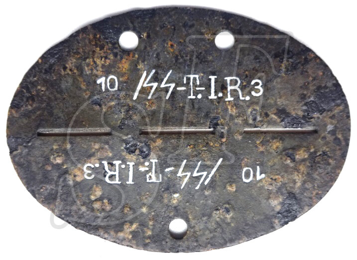 Dog tag 10 /SS-T.-I.R.3