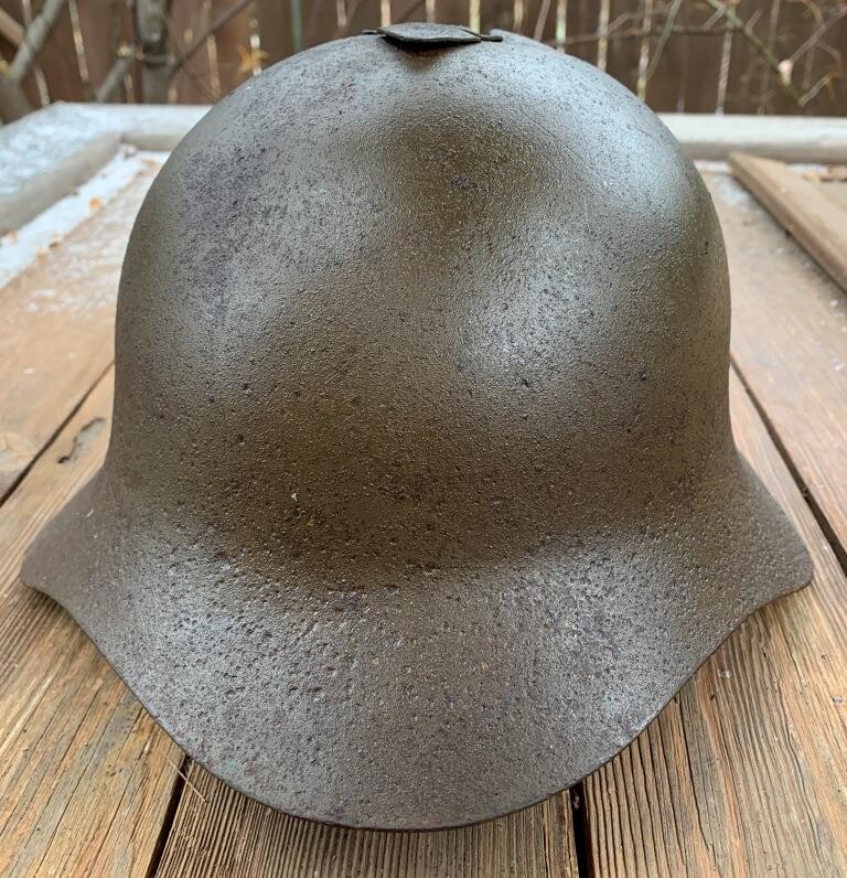 Soviet helmet SS36 / from Stalingrad