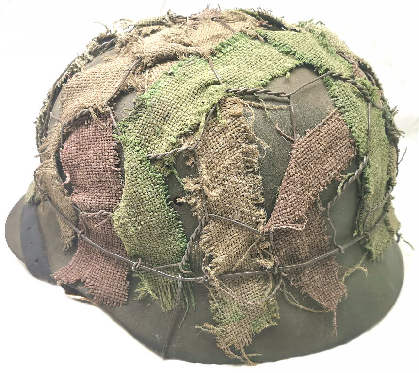 Restored German helmet M40, Wehrmacht