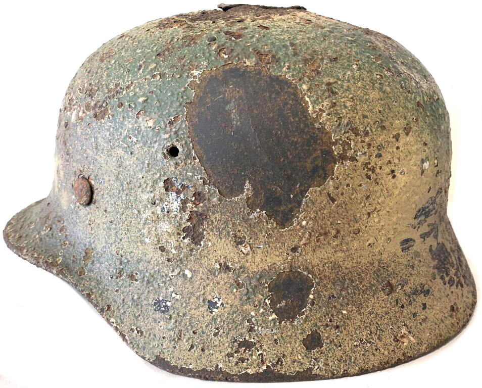 German helmet M40 / from Karelia