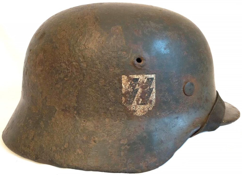 Waffen SS helmet M35 DD