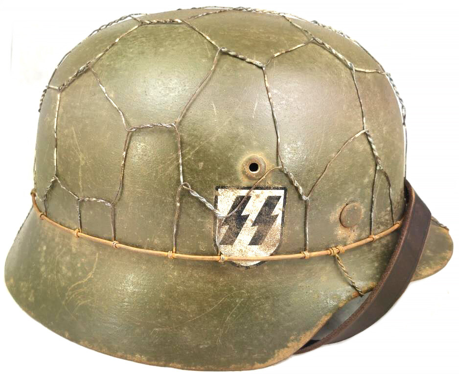 Restored helmet M35 DD, Waffen-SS