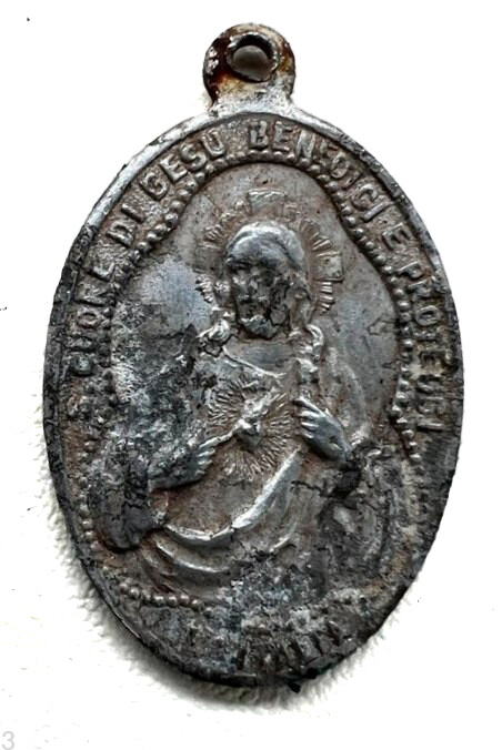 Catholic pendant / from Voronezh