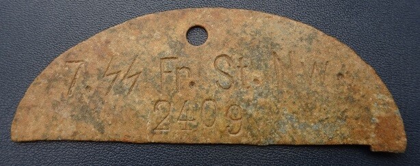Dogtag Waffen SS-Freiwilligen-Standarte Nordwest