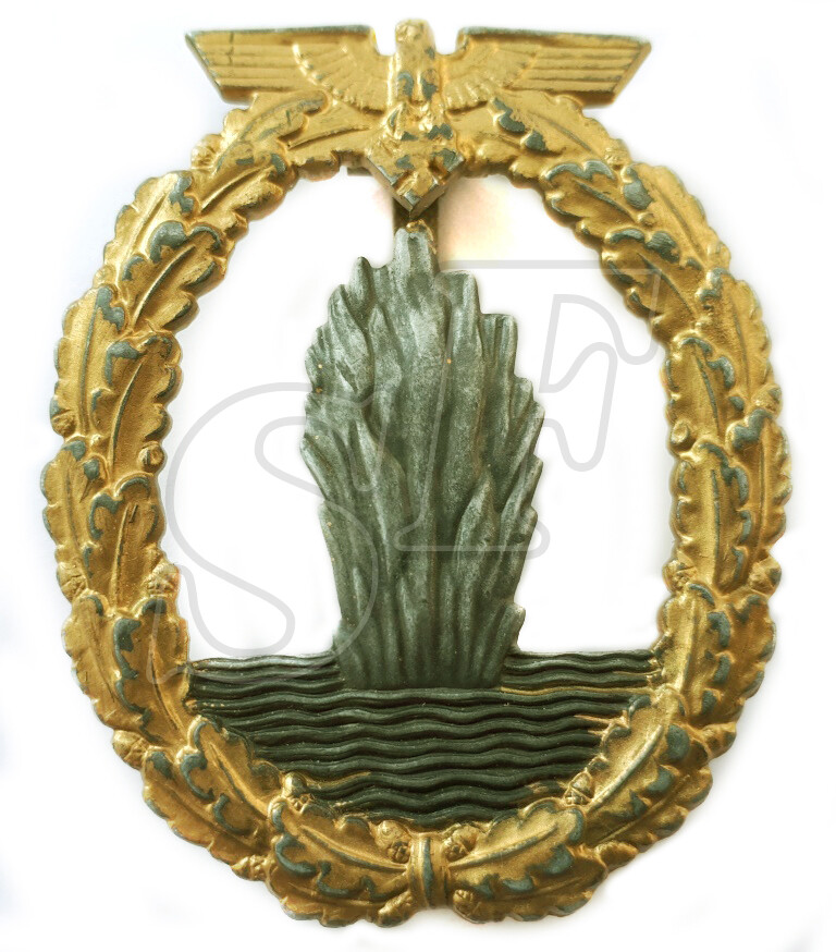 Minesweeper War Badge from catalogue “The Kriegsmarine Awards” S.Weber/G.R.Skora