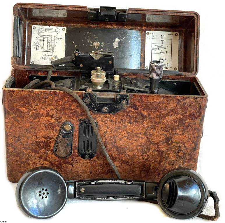 Wehrmacht field telephone / from Stalingrad