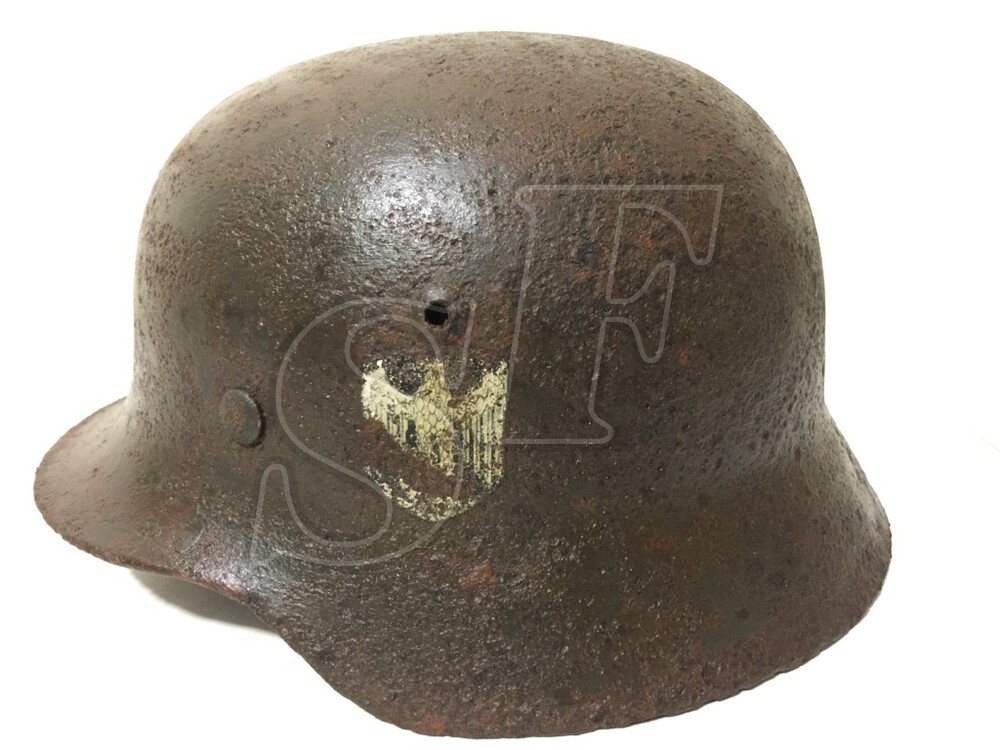 Steel helmet M35 from Stalingrad