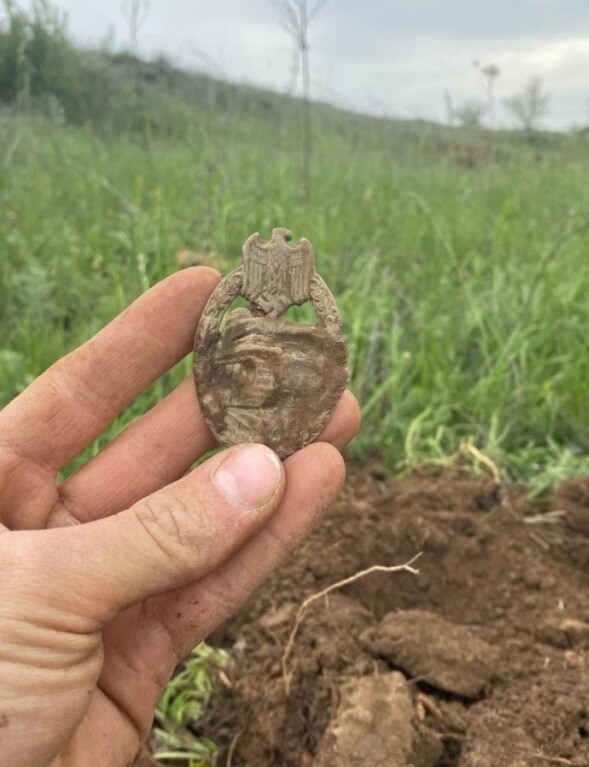 Panzer badge / from Stalingrad
