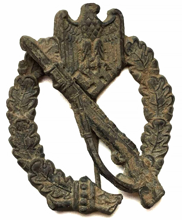 Stamped Infantry Badge / from Stalingrad