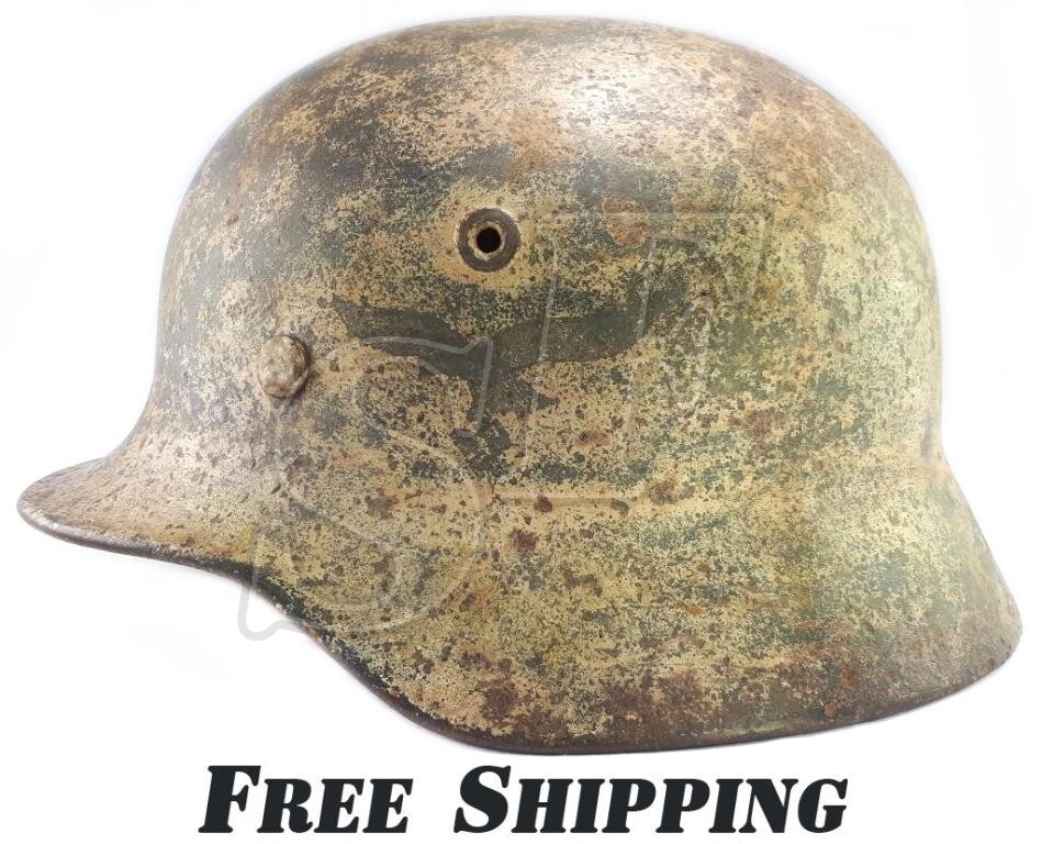 Luftwaffe helmet M40 / from Leningrad