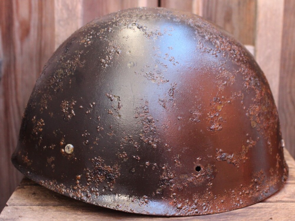 Finnish helmet M40 Wartsila / from Karelia