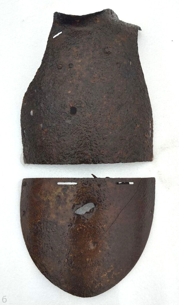 Soviet Steel Bib CN-42 / from Stalingrad
