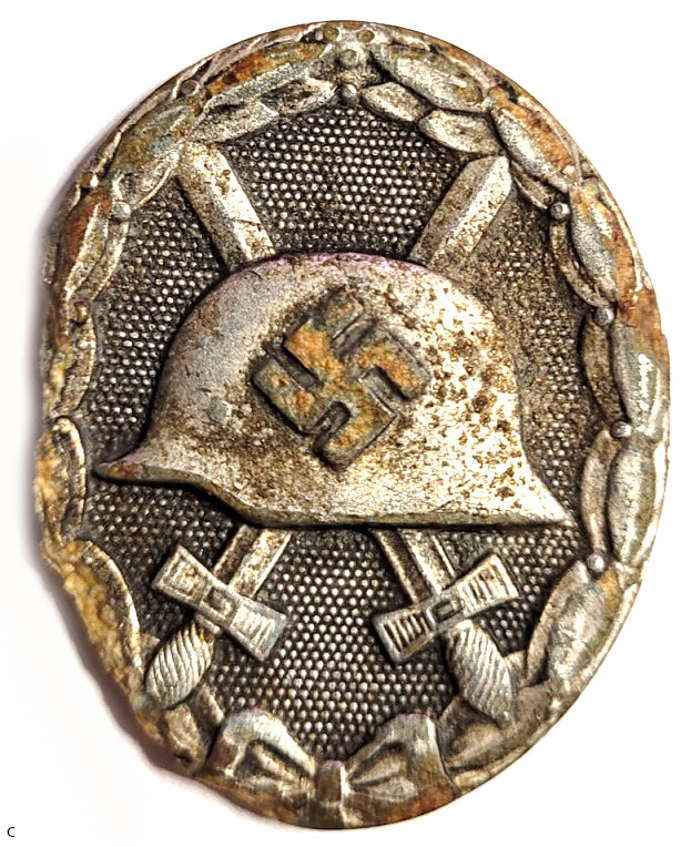 Silver Wound Badge / from Koenigsberg