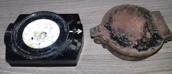 German compasses / from Leningrad