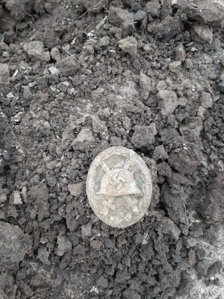 Silver wound badge / from Stalingrad