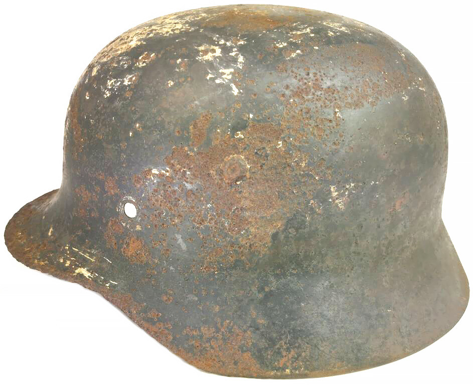German helmet M35 DD / from Stalingrad
