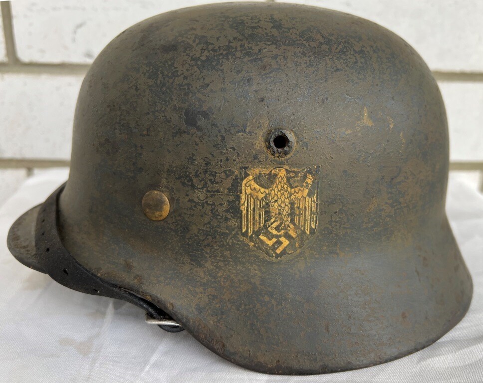 Wehrmacht helmet M35 DD / from Tver