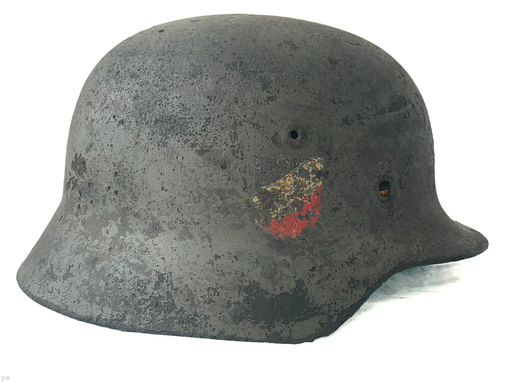 German helmet M35 DD / from Novgorod
