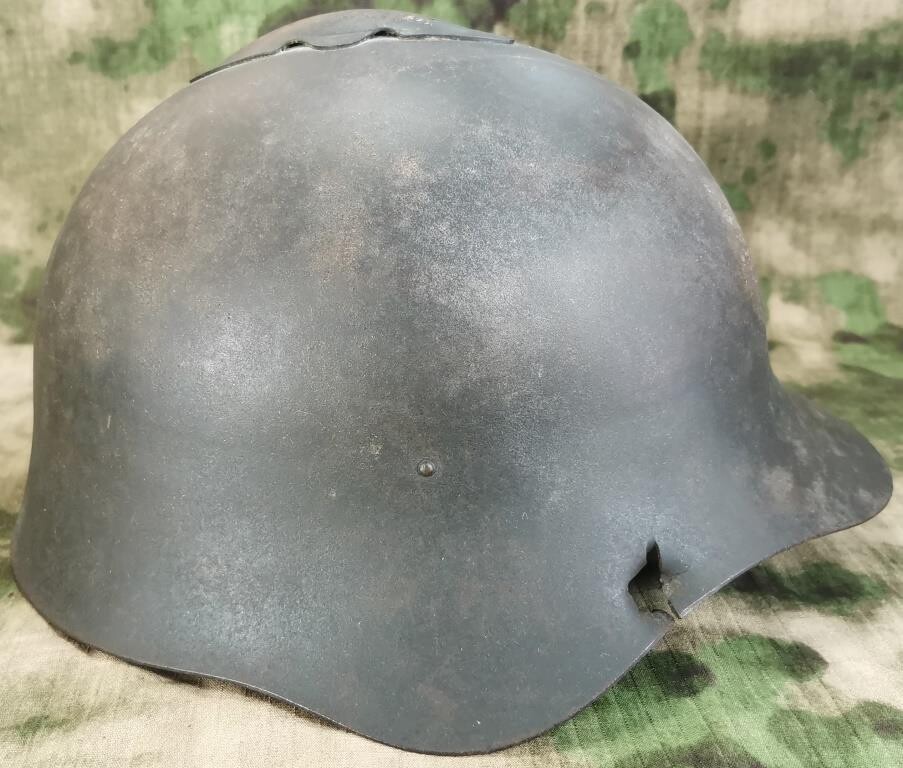 Soviet helmet SSh36 / from Murmansk