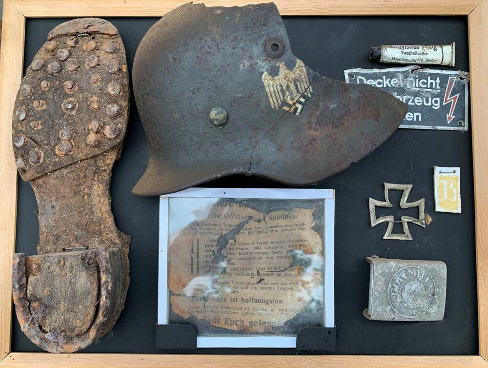 Lot of things of Wehrmacht soldier