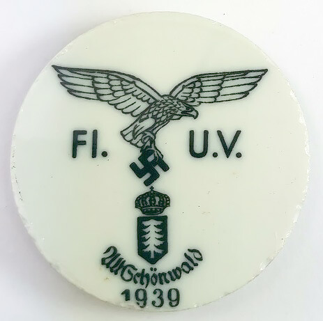 Refrigerator magnet from the dishes of the Deutsches Reich