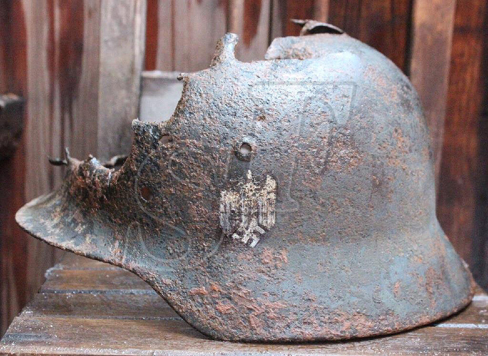 Helmet M40, Wehrmacht / from Stalingrad