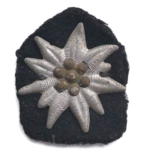 Edelweiss SS-insignia