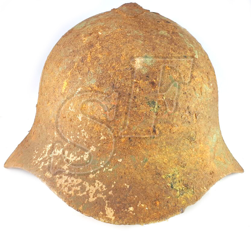 Soviet helmet SSh36 / from Stalingrad