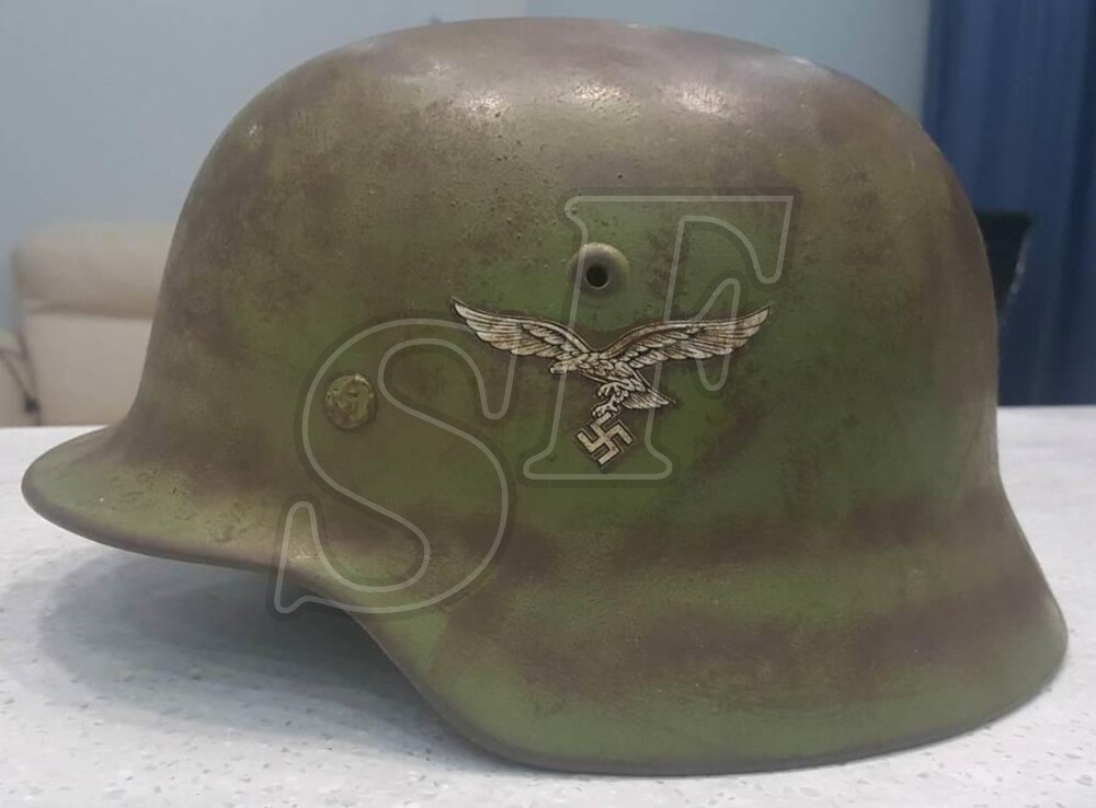 German steel helmet M35 “Luftwaffe” [Restoration]
