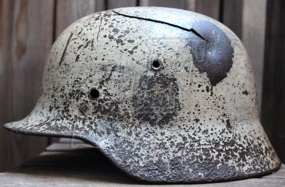German helmet М40 from Stalingrad