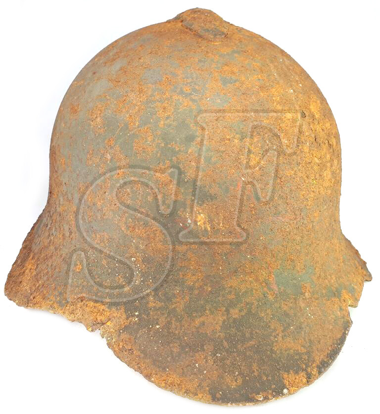 Soviet helmet SSh36 / from Stalingrad